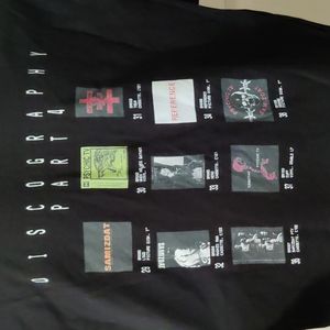 Official with tags Samizdat discography T size M mens, yang li rare